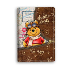 Load image into Gallery viewer, Personalized Mouse Passport Holder Custom Name Travel Gift