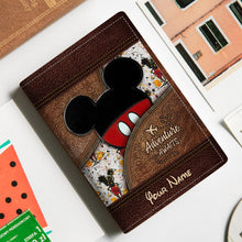 Load image into Gallery viewer, Personalized Magic Mouse Ears Passport Holder Gift for Travel