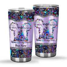 Load image into Gallery viewer, Personalized Disney Tumbler with 3D Print for Birthdays & Graduations