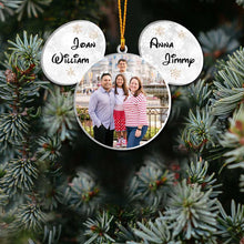 Load image into Gallery viewer, Personalized Mouse Ornament Custom Name Christmas Gift