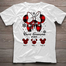 Load image into Gallery viewer, Personalized Christmas T-shirt & Hoodie Gift for Grandma