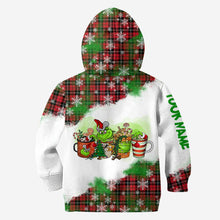 Load image into Gallery viewer, Personalized Christmas Hoodie and Leggings Set Custom Name Holiday Gift