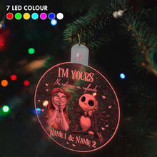 Load image into Gallery viewer, Personalized LED Acrylic Ornament Christmas Gift for Couples