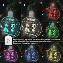 Load image into Gallery viewer, Personalized LED Acrylic Ornament Christmas Gift for Couples