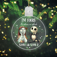 Load image into Gallery viewer, Personalized LED Acrylic Ornament Christmas Gift for Couples