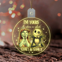 Load image into Gallery viewer, Personalized LED Acrylic Ornament Christmas Gift for Couples