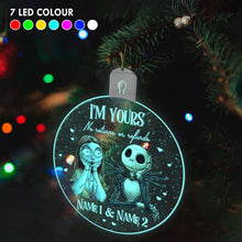 Load image into Gallery viewer, Personalized LED Acrylic Ornament Christmas Gift for Couples