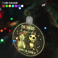 Load image into Gallery viewer, Personalized LED Acrylic Ornament Christmas Gift for Couples