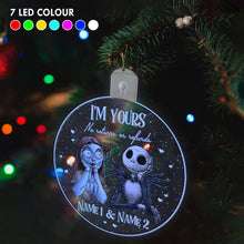 Load image into Gallery viewer, Personalized LED Acrylic Ornament Christmas Gift for Couples