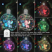 Load image into Gallery viewer, Personalized LED Acrylic Ornament Custom Name Christmas Gift