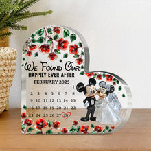 Load image into Gallery viewer, Personalized Acrylic Plaque with Custom Names and Date Gift