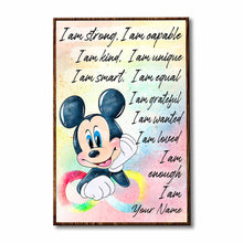 Load image into Gallery viewer, Personalized Autism Awareness Poster with Inspirational Quotes for Kids