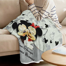Load image into Gallery viewer, Personalized Snuggle Blanket with Custom Names for Couples