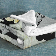 Load image into Gallery viewer, Personalized Snuggle Blanket with Custom Names for Couples
