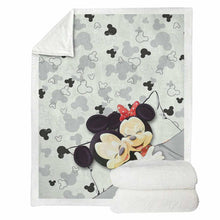 Load image into Gallery viewer, Personalized Snuggle Blanket with Custom Names for Couples