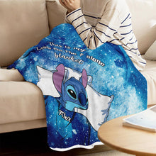 Load image into Gallery viewer, Personalized Cozy Ohana Blanket with Custom Name Gift