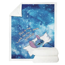Load image into Gallery viewer, Personalized Cozy Ohana Blanket with Custom Name Gift