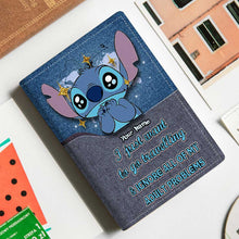 Load image into Gallery viewer, Personalized Ohana Passport Holder Custom Name Travel Gift