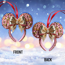 Load image into Gallery viewer, Personalized Mouse Ears Ornament Custom Design Gift for Christmas