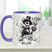 Load image into Gallery viewer, Personalized Nightmare Accent Mug Custom Name Halloween Gift