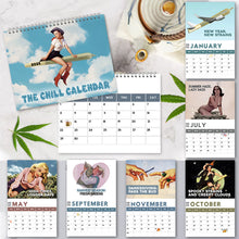 Load image into Gallery viewer, Personalized Chill Weed Wall & Desk Calendar 2025 Gift