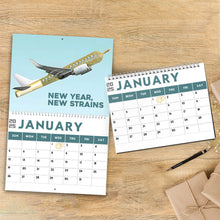 Load image into Gallery viewer, Personalized Chill Weed Wall & Desk Calendar 2025 Gift