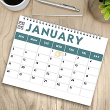 Load image into Gallery viewer, Personalized Chill Weed Wall & Desk Calendar 2025 Gift