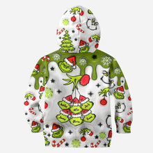 Load image into Gallery viewer, Personalized Mama Grinch Hoodie and Leggings Set for Mom | Christmas Gift