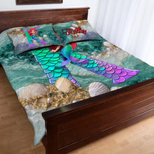 Load image into Gallery viewer, Personalized Star Wars Quilt Set with Pillow Covers for Kids