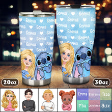 Load image into Gallery viewer, Personalized Ohana Tumbler Custom Name Gift for Kids | GradoCreations