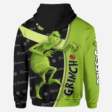 Load image into Gallery viewer, Personalized Grinch Hoodie and Leggings Custom Name Gift for Christmas
