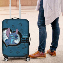 Load image into Gallery viewer, Personalized Luggage Cover with Fun Design for Travelers