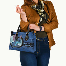 Load image into Gallery viewer, Personalized Leather Handbag Custom Name Unique Gift for Mom
