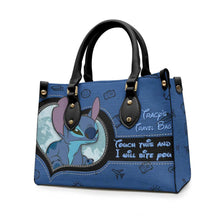 Load image into Gallery viewer, Personalized Leather Handbag Custom Name Unique Gift for Mom