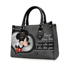 Load image into Gallery viewer, Personalized Leather Handbag Custom Travel Bag Gift Idea for Her