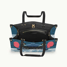 Load image into Gallery viewer, Personalized Leather Handbag with Fun Design - Gift for Women