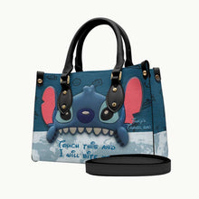 Load image into Gallery viewer, Personalized Leather Handbag with Fun Design - Gift for Women