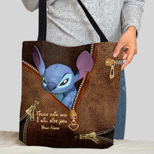 Load image into Gallery viewer, Personalized Ohana Tote Bag with Stitch Design for Kids