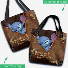 Load image into Gallery viewer, Personalized Ohana Tote Bag with Stitch Design for Kids