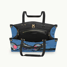 Load image into Gallery viewer, Personalized Leather Handbag Custom Name Gift for Women
