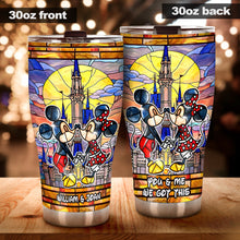 Load image into Gallery viewer, Personalized Mickey Mouse Tumbler Custom Name Gift for Couples