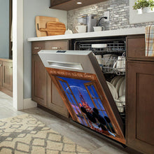 Load image into Gallery viewer, Personalized Magnetic Dishwasher Cover Custom Family Gift