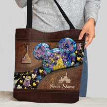 Load image into Gallery viewer, Personalized Disney 50th Anniversary Tote Bag Custom Name Gift