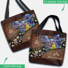 Load image into Gallery viewer, Personalized Disney 50th Anniversary Tote Bag Custom Name Gift