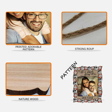 Load image into Gallery viewer, Personalized Nightmare Wood Sign Custom Name Gift for Couple