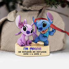 Load image into Gallery viewer, Personalized Acrylic Christmas Ornament Custom Names Gift