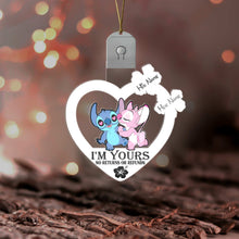Load image into Gallery viewer, Personalized LED Acrylic Ornament I'm Yours Gift for Couples