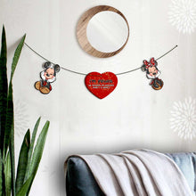 Load image into Gallery viewer, Personalized Mickey Mouse 3-Piece Garland for Christmas Decor
