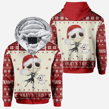 Load image into Gallery viewer, Personalized Christmas Mickey Mouse All Over Hoodie Custom Name Gift for Disney Lovers