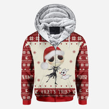 Load image into Gallery viewer, Personalized Nightmare Before Christmas Hoodie Custom Design Gift for Kids
